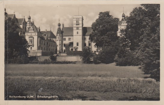 Boitzenburg Uckermark Schloss 1955