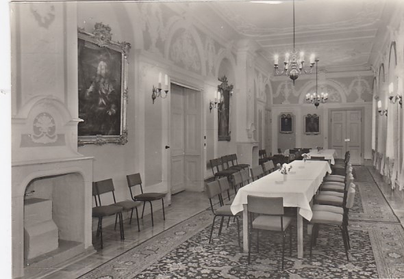 Karlsburg in Mecklenburg Schloss von innen 1978 Karlsburg in Mecklenburg Schloss von innen 1978