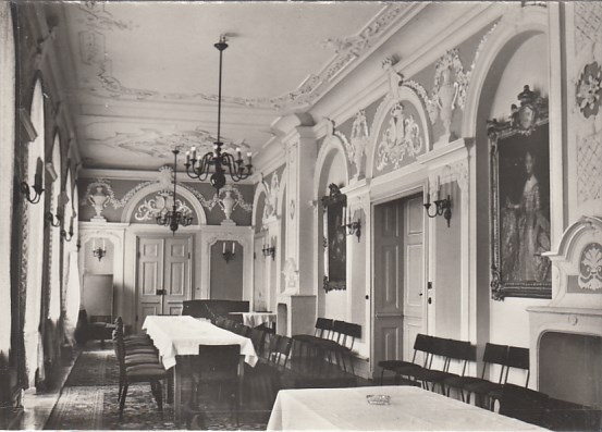 Karlsburg in Mecklenburg Schloss von innen 1978 Karlsburg in Mecklenburg Schloss von innen 1978