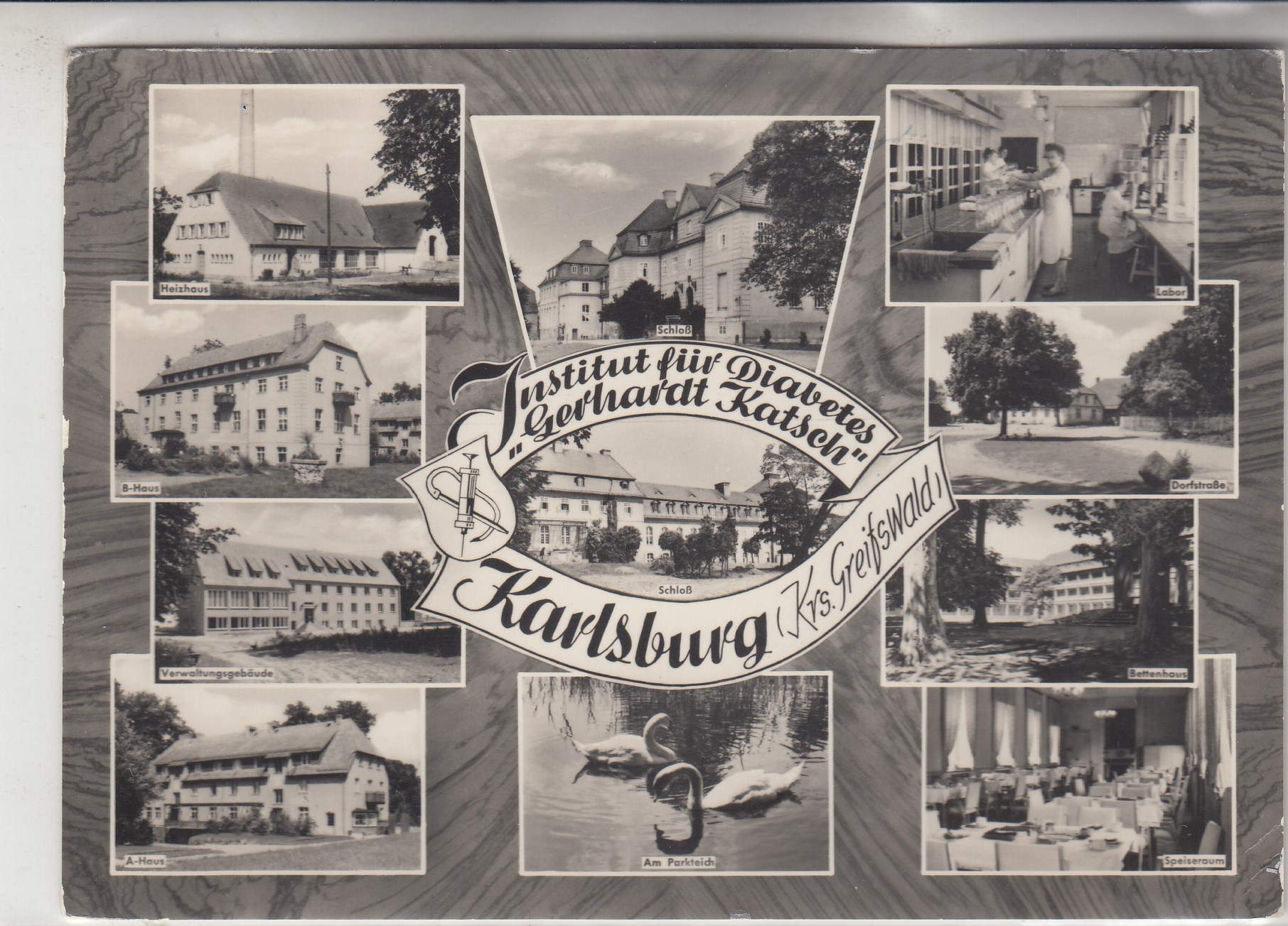 Karlsburg in Mecklenburg Schloß 1962 Karlsburg in Mecklenburg Schloß 1962