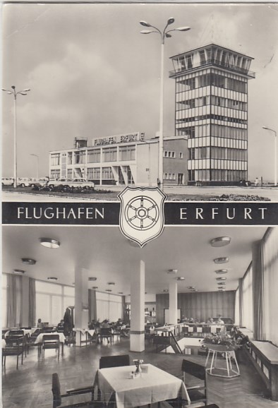 Flugzeuge Flughafen Interflug Erfurt