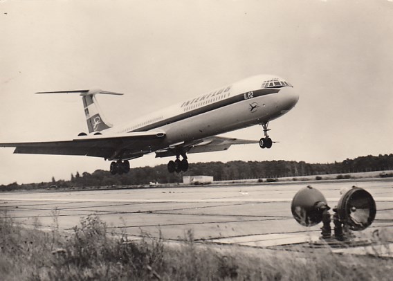 Flughafen Flugzeuge Interflug Berlin Schönefeld 1975