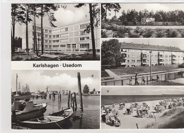 Ostseebad Karlshagen Usedom ca 1980