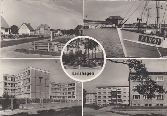 Karlshagen auf Usedom Mecklenburg 1986 Karlshagen auf Usedom Mecklenburg 1986