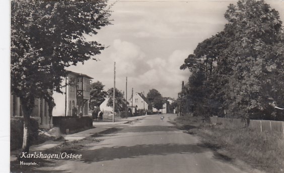 Karlshagen auf Usedom Mecklenburg Hauptstaße 1960 Karlshagen auf Usedom Mecklenburg Hauptstaße 1960