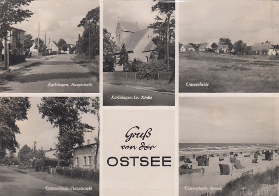 Karlshagen auf Usedom Mecklenburg 1963 Karlshagen auf Usedom Mecklenburg 1963