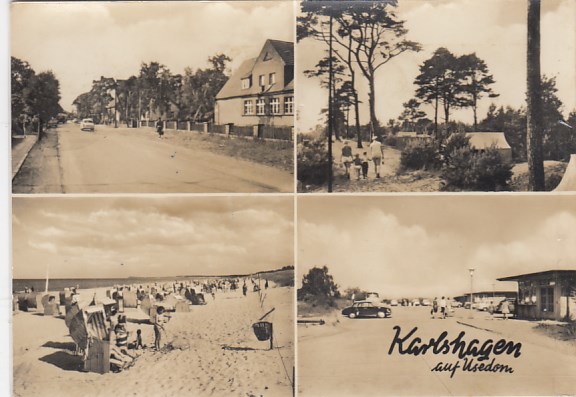 Karlshagen auf Usedom Mecklenburg 1968 Karlshagen auf Usedom Mecklenburg 1968