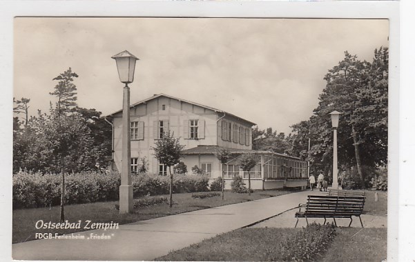 Ostseebad Zempin Usedom FDGB-Heim Frieden 1960