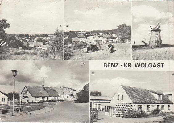 Benz auf Usedom Mecklenburg 1982