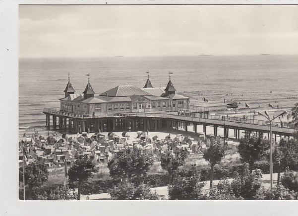 Ostseebad Ahlbeck Seebrücke 1974 Ostseebad Ahlbeck Seebrücke 1974