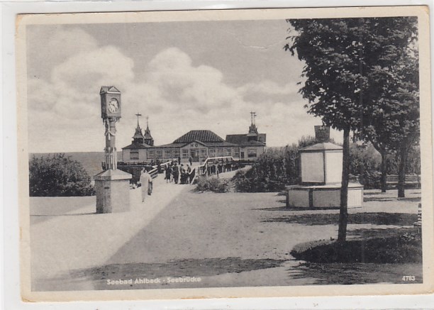 Ostseebad Ahlbeck Seebrücke 1952 Ostseebad Ahlbeck Seebrücke 1952