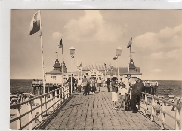 Ostseebad Ahlbeck Seebrücke 1968 Ostseebad Ahlbeck Seebrücke 1968