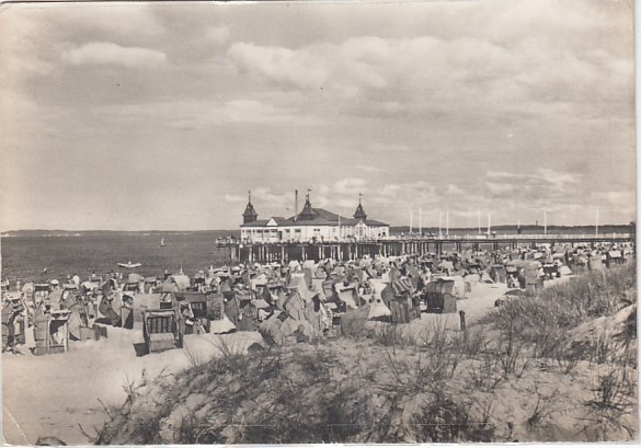 Ostseebad Ahlbeck Seebrücke 1961 Ostseebad Ahlbeck Seebrücke 1961