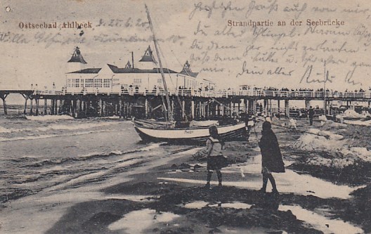Ostseebad Ahlbeck Seebrücke 1920 Ostseebad Ahlbeck Seebrücke 1920