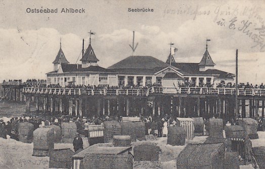 Ostseebad Ahlbeck Seebrücke 1926 Ostseebad Ahlbeck Seebrücke 1926