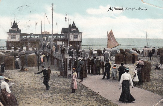 Ostseebad Ahlbeck Seebrücke 1910 Ostseebad Ahlbeck Seebrücke 1910