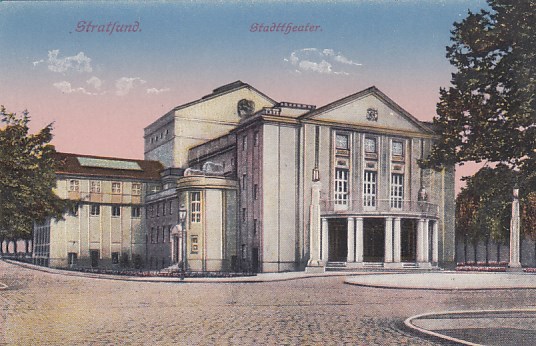 Stralsund Theater ca 1920 Stralsund Theater ca 1920