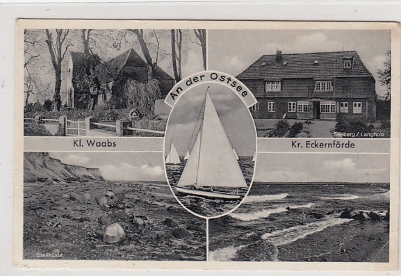 Klein Waabs an der Ostsee ca 1955 Klein Waabs an der Ostsee ca 1955