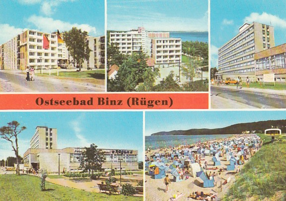 Ostseebad Binz auf Rügen 1978