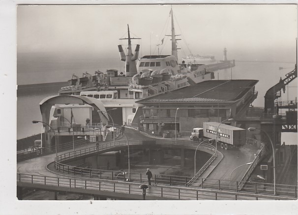 Sassnitz-Saßnitz auf Rügen Fähre Hafen 1979