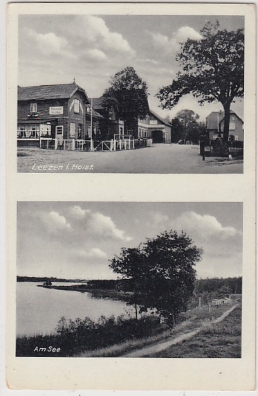 Leezen in Holstein bei Bad Segeberg ca 1940 Leezen in Holstein bei Bad Segeberg ca 1940