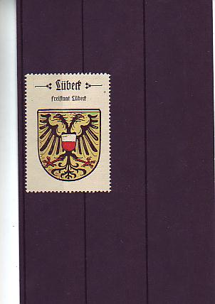 Lübeck Stadt Wappen vor 1945