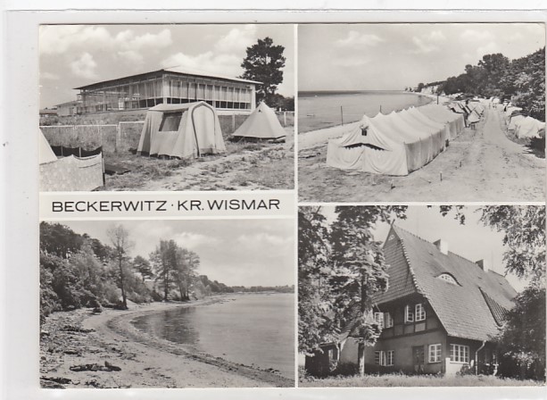 Gramkow OT Beckerwitz Mecklenburg Zeltplatz 1980