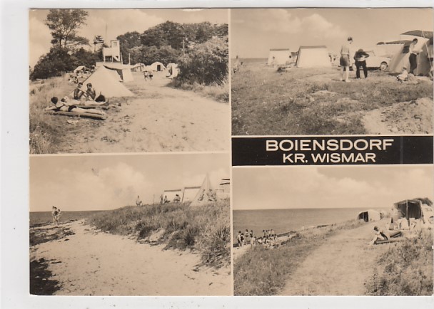 Boiensdorf Mecklenburg Zeltplatz 1970