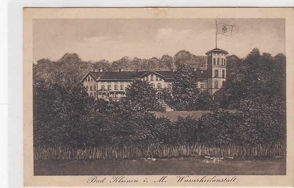 Bad Kleinen in Mecklenburg Wasserheilanstalt ca 1930