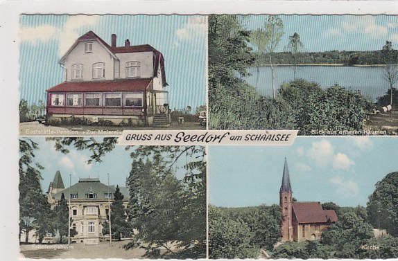 Seedorf am Schaalsee ca 1960
