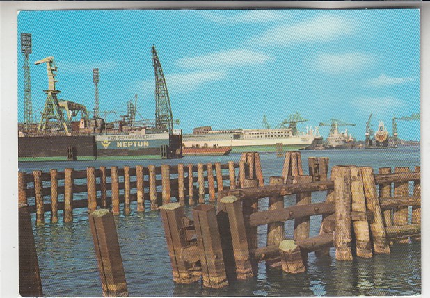 Rostock VEB Schiffswerft Neptun 1978