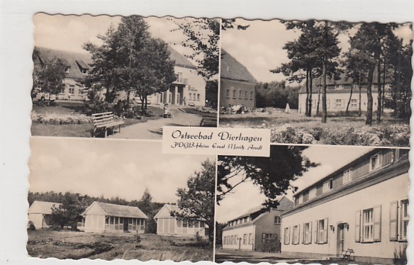 Ostseebad Dierhagen FDGB-Heim Haus Ernst Moritz Arndt ca 1960