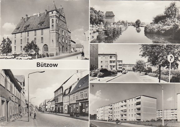 Bützow in Mecklenburg 1981