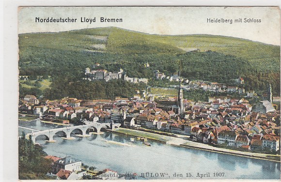 Norddeutscher Lloyd Bremen AK Heidelberg