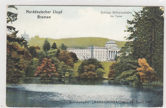Norddeutscher Lloyd Bremen AK Kassel Wilhelmshöhe
