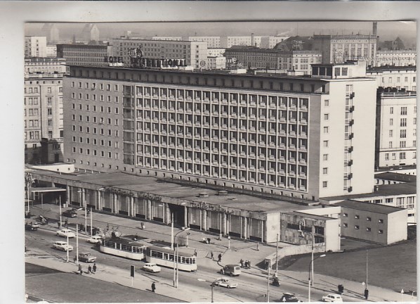 Magdeburg Strassenbahn Interhotel 1968