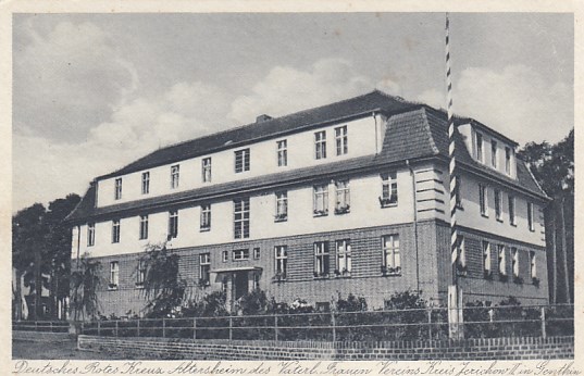 Genthin Deutsches Rotes Kreuz Altersheim ca 1930