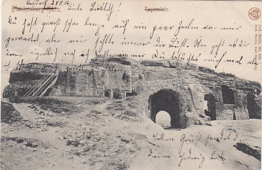 Blankenburg am Harz Regenstein 1906