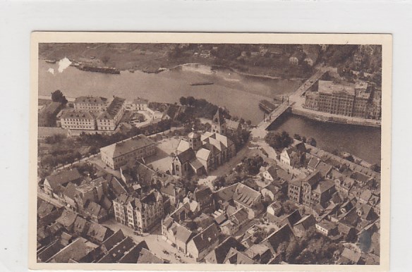 Hameln an der Weser Luftbild Reichswinterhilfe Lotterie Ganzsache