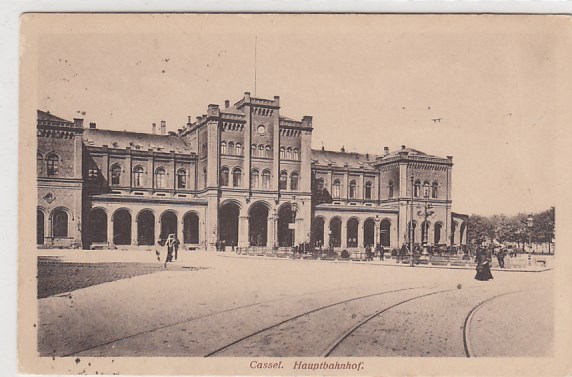 Kassel Bahnhof 1918