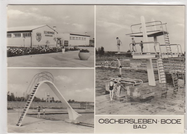 Oschersleben (Bode) Freibad ca 1980