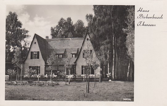 Theesen Haus Birkenbusch Gaststätte 1953 Theeßen Möckern Theesen Haus Birkenbusch Gaststätte 1953 Theeßen Möckern