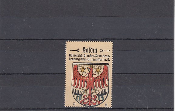 Soldin Stadtwappen Neumark vor 1945