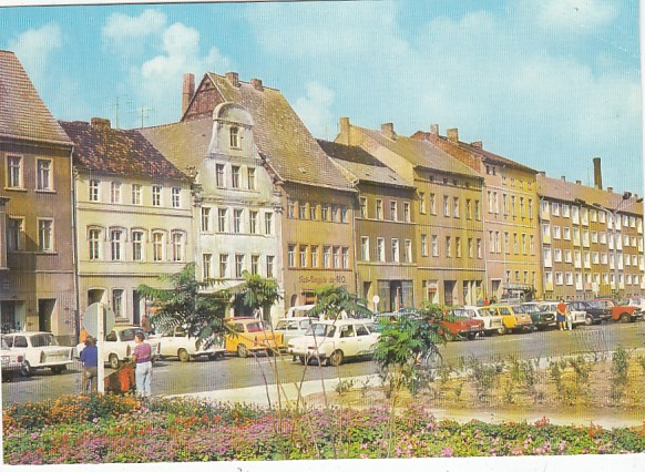 Zerbst Markt ca 1985 Zerbst Markt ca 1985