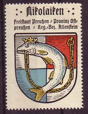 Nikolaiken Ostpreussen Stadtwappen