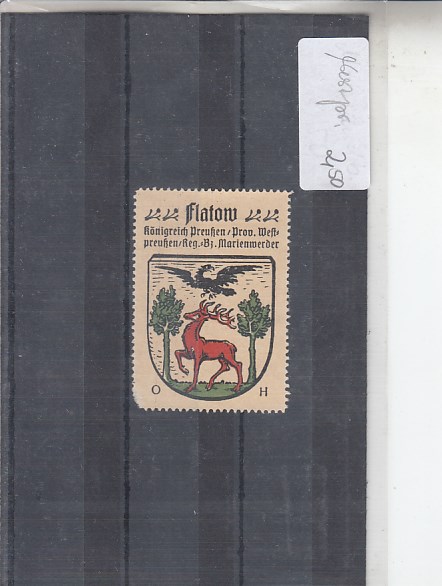 Flatow Westpreussen Stadtwappen vor 1945
