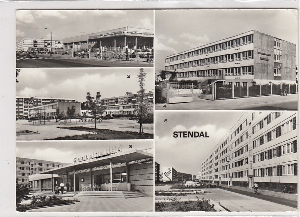 Stendal Neubauten ca 1980