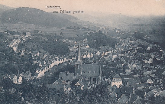 Biedenkopf Hessen Lahn 1908