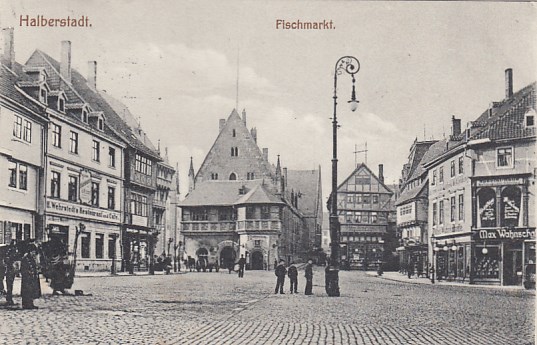 Halberstadt Fischmarkt 1909