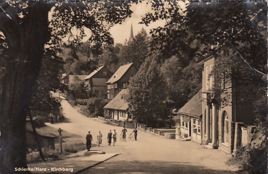 Schierke Harz Kirchberg 1957